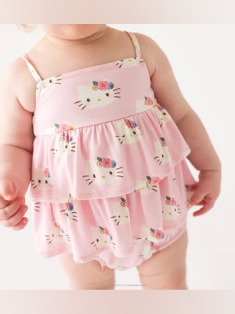 Posh Peanut Hello Kitty Baby Romper 6-12M